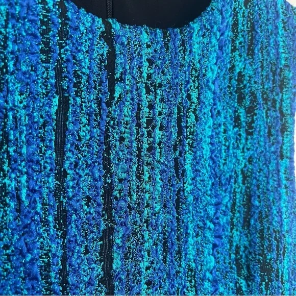 Zara 60s Mod Mermaidcore Seersucker Mini Dress – Sabrina Carpenter Coquette - Picture 11 of 14